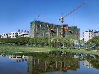 银先沙河绿岛住宅建筑A区风景